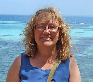 Geraldine Lovell on Changuu Island