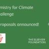 2024 Chemistry for Climate Action Challenge – Top tier proposals