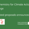 2025 Chemistry for Climate Action Challenge – Shortlisted proposals